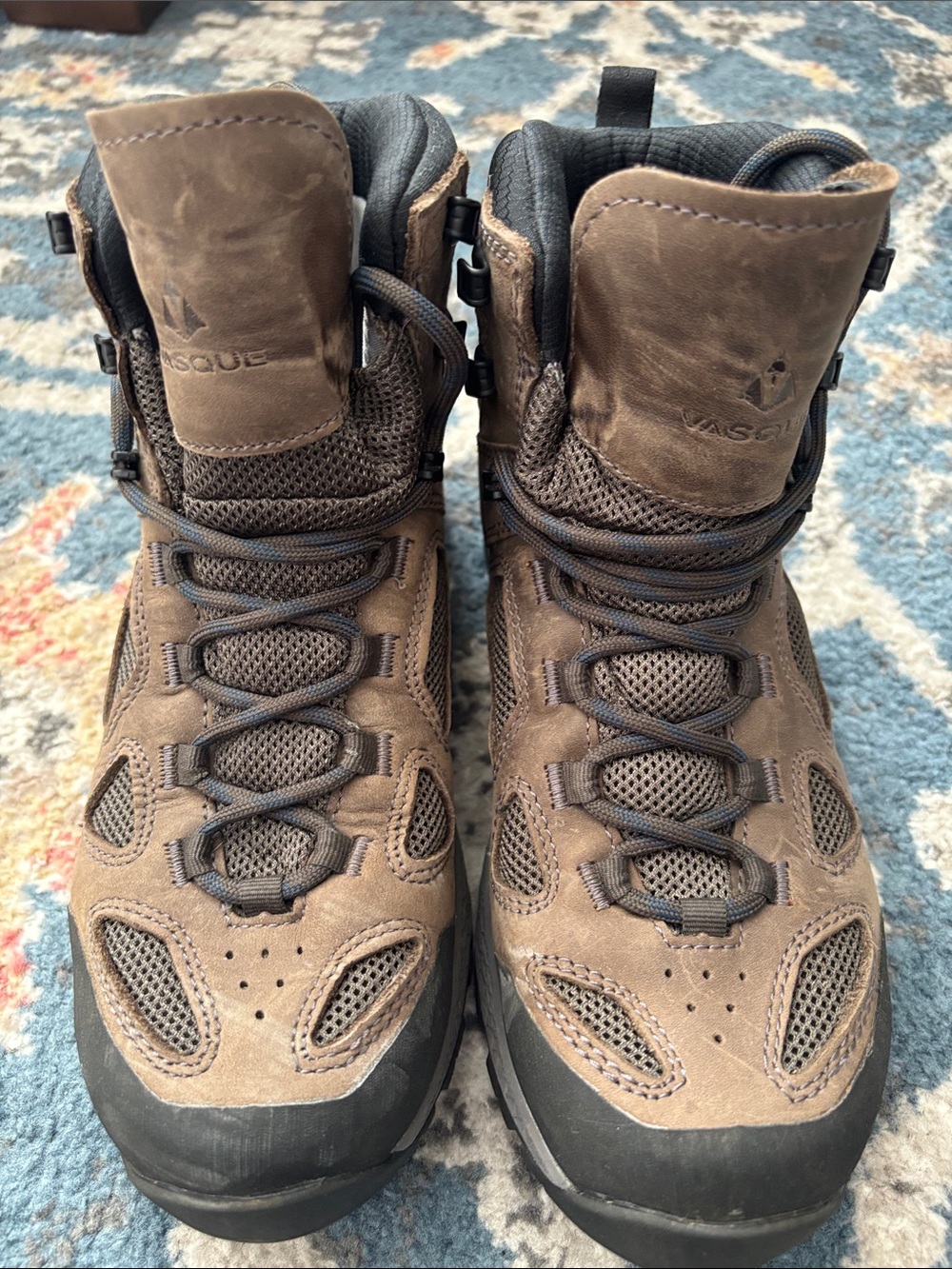 Vasque Men's Brown Suede Mesh Hiking Boots